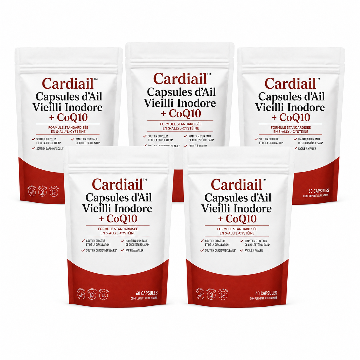 Cardiail 3 flacons + 2 offerts