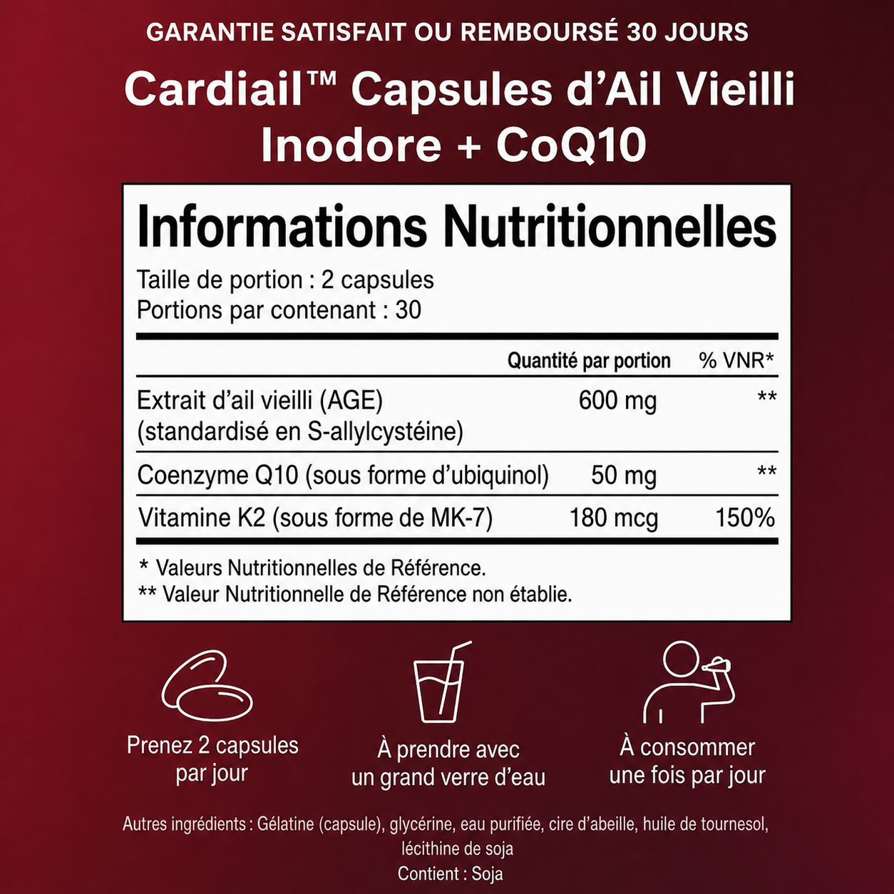 Capsules ail vieilli pour circulation — vue 4