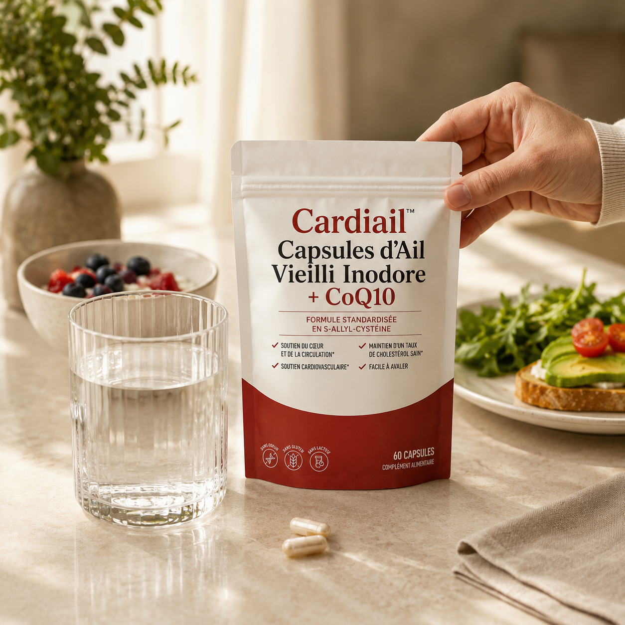 Cardiail — Prenez 2 capsules par jour