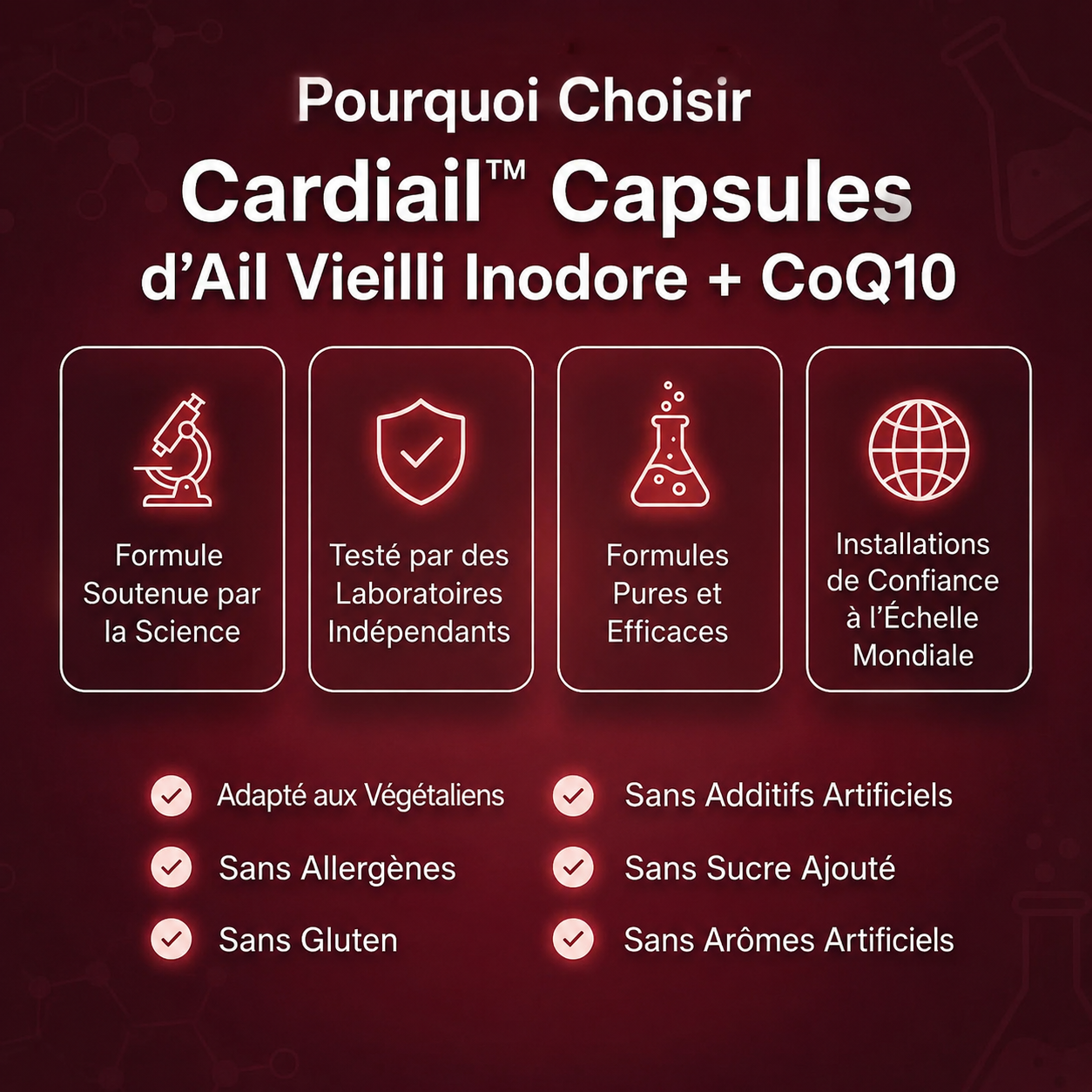 Capsules ail vieilli pour circulation — vue 3